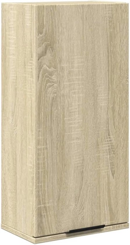 Mobili Fiver Wandkast X 36 Eiken - Made In Italy - Veelzijdige Wandkast Met Open Vak