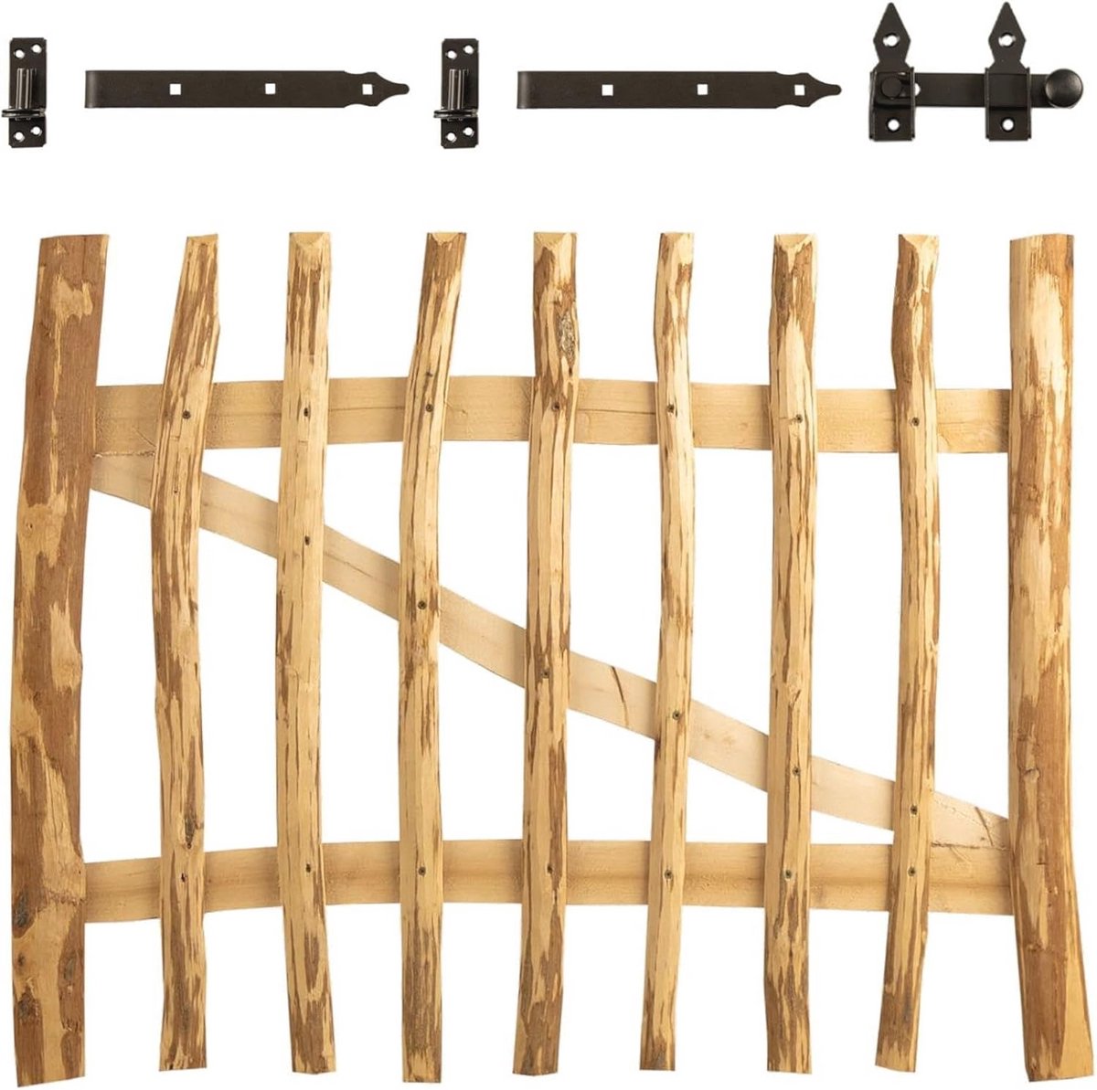 Houten Tuinpoort 100 cm Breed - 50 cm Hoog - 14 Maten Verkrijgbaar