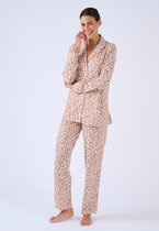 Damart - Pyjama boutonné en Thermolactyl - Femme - Beige - 42- 44 (M)