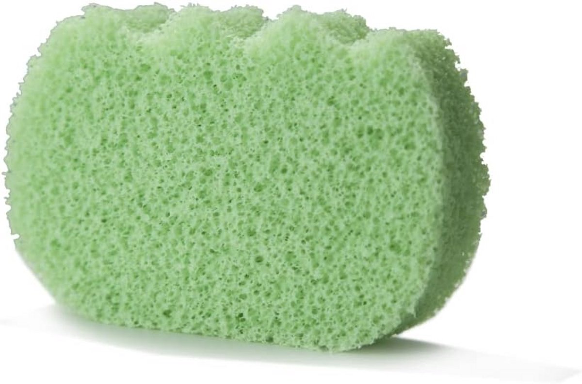 Ontspannende Bamboe Douche Spons met Bamboe-extract voor Zachte Huidverzorging