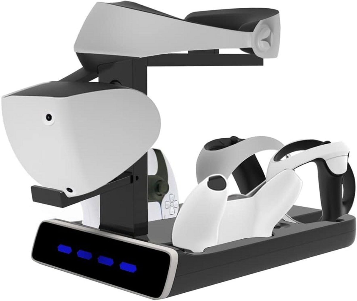 Oplaadstation en Opbergstandaard voor VR Headset en Controllers