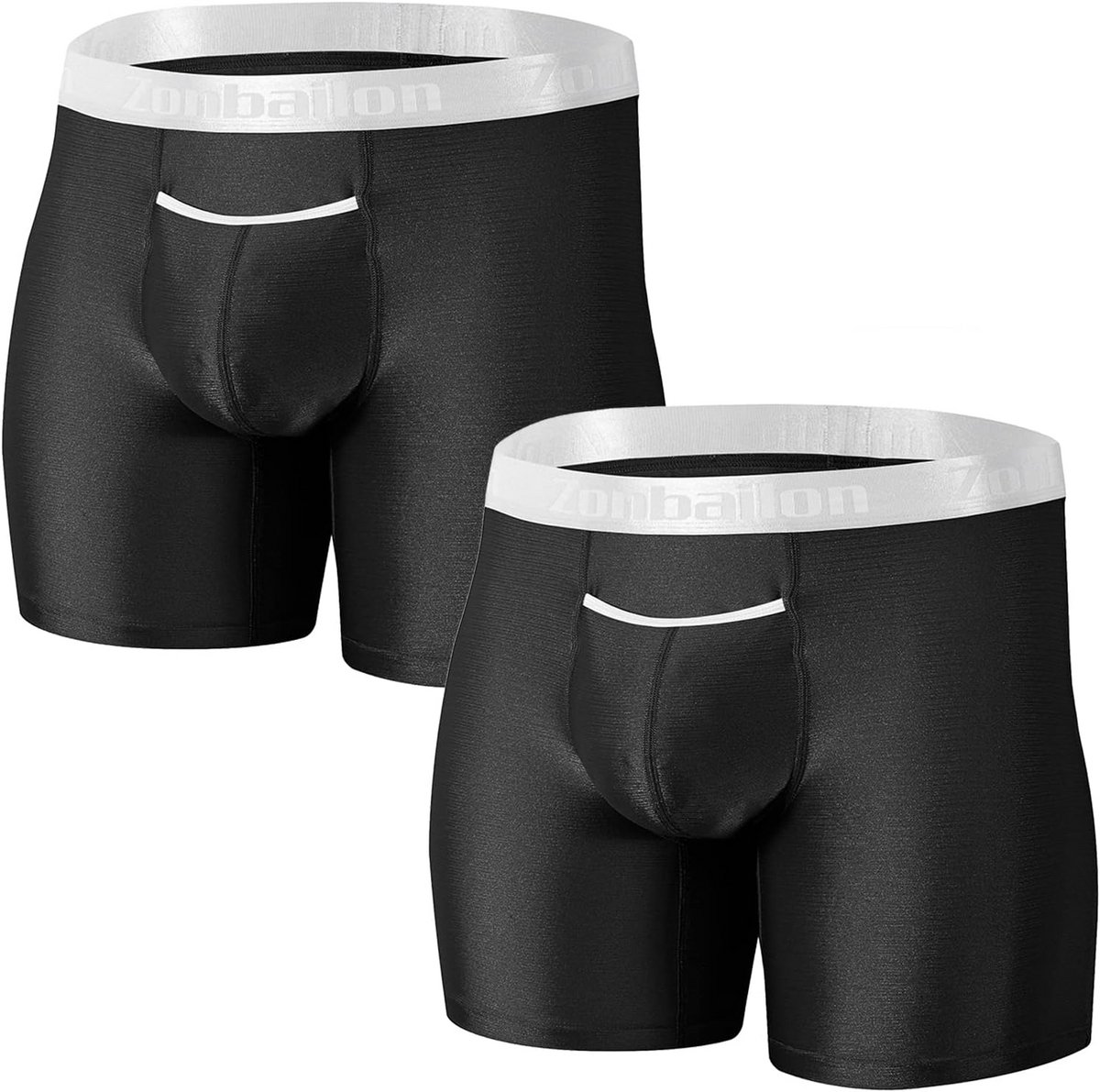 Heren Boxershorts Lange Pijpen Bamboe Comfortabel Ademend Ondergoed