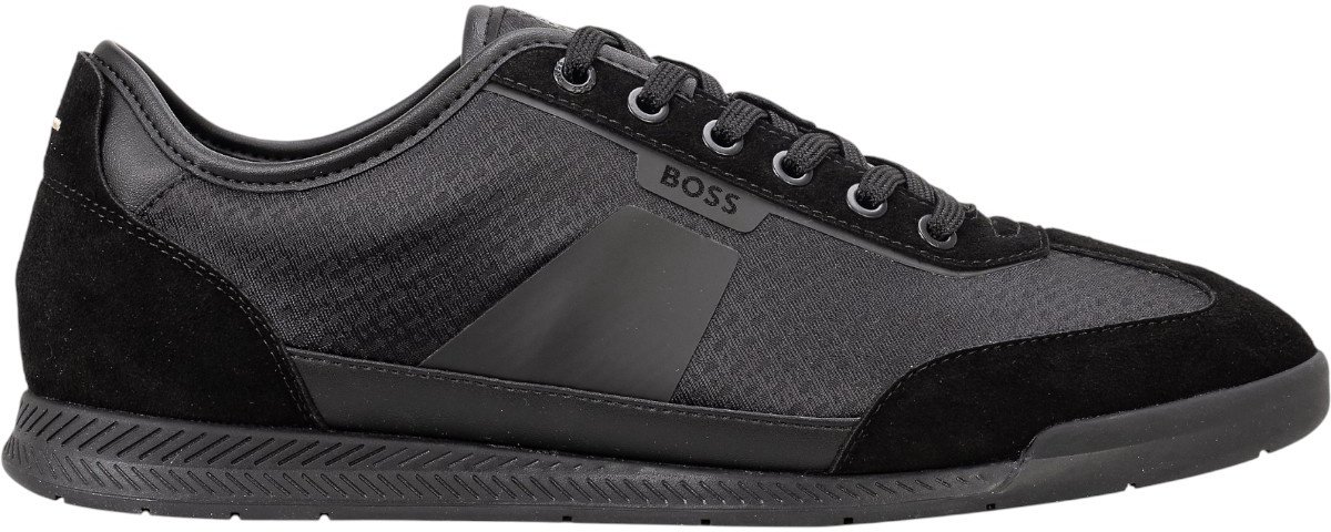 Boss Heren Sneakers Zwart 50557877/005 Nitan Lowp Nymn