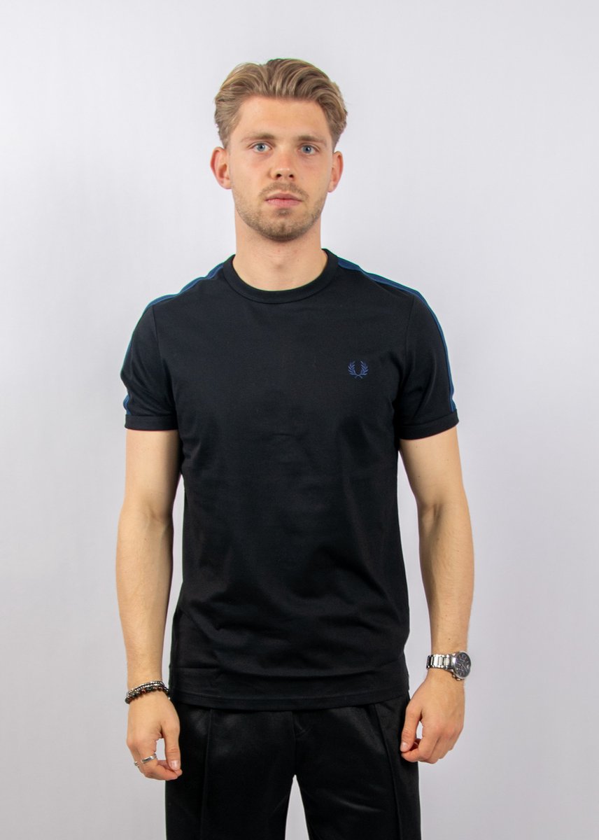 Fred Perry Mesh Taped Ringer T-Shirt