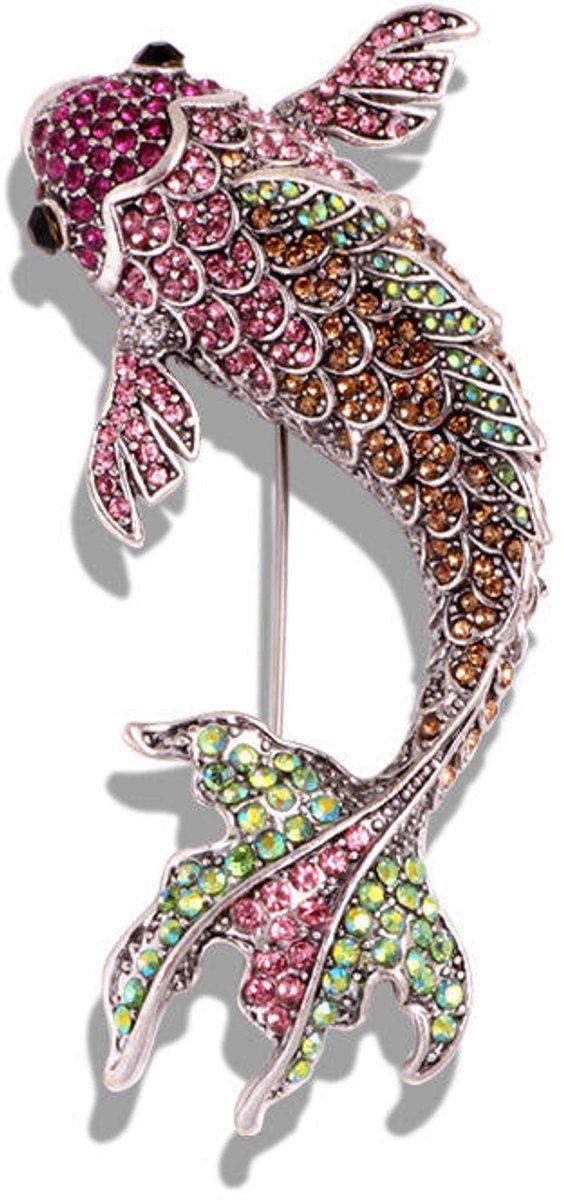 Broche - Elegante Broche met Kristallen | Twinolo