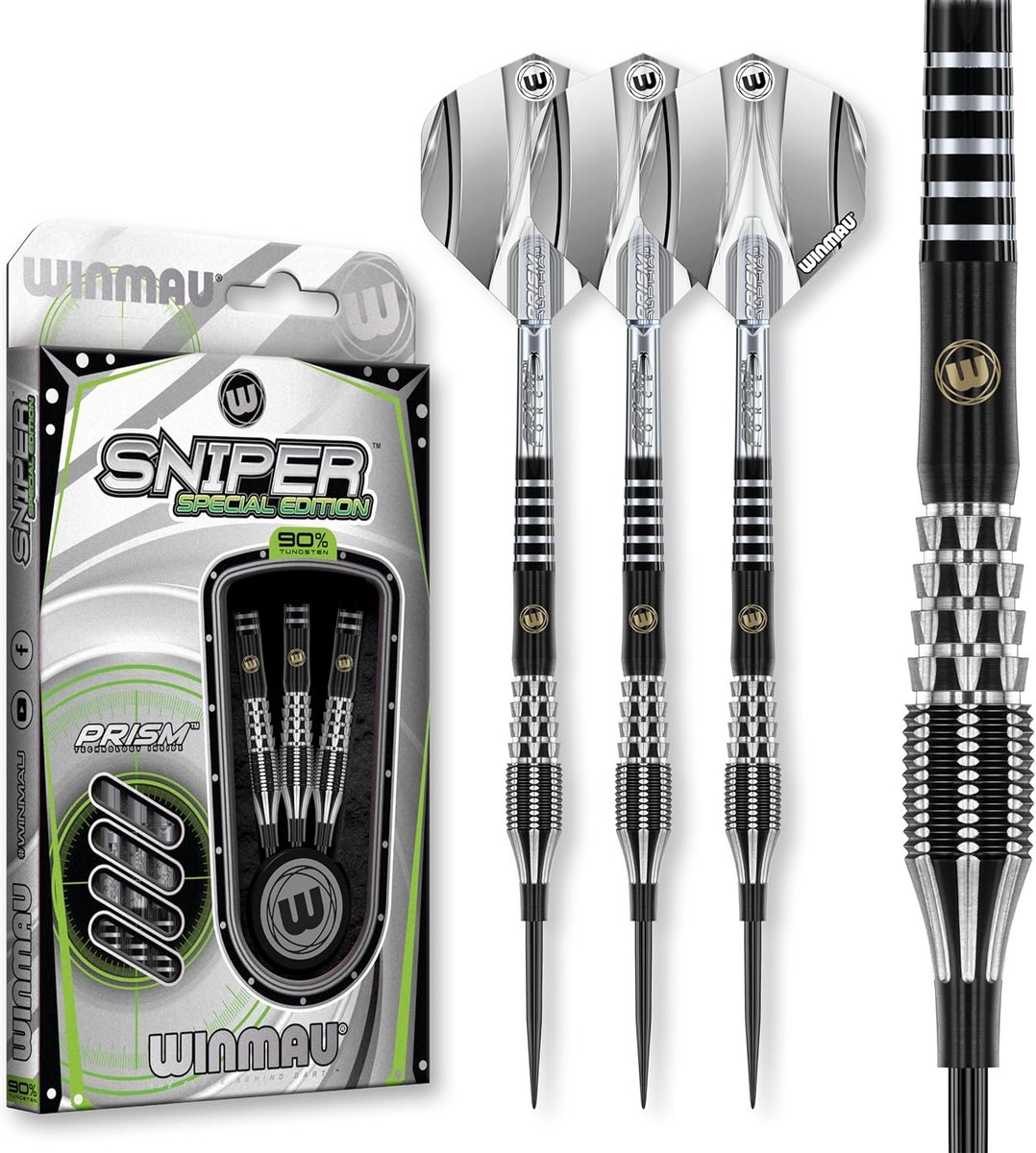 Professionele Steeltip Darts 90% Tungsten - Inclusief Assortiment Gewichten