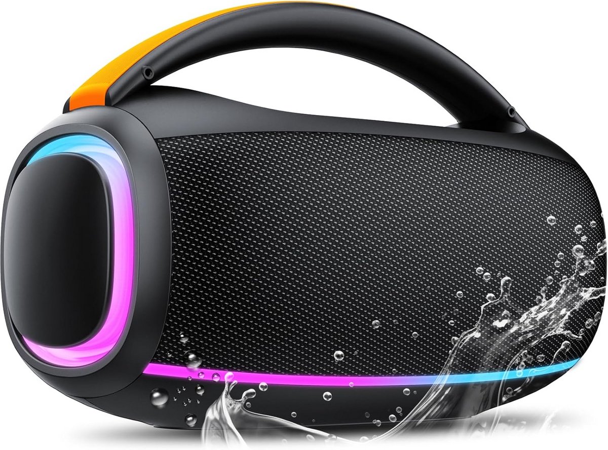 Draagbare Bluetooth Speaker met 30W Geluid en IPX7 Waterdichtheid