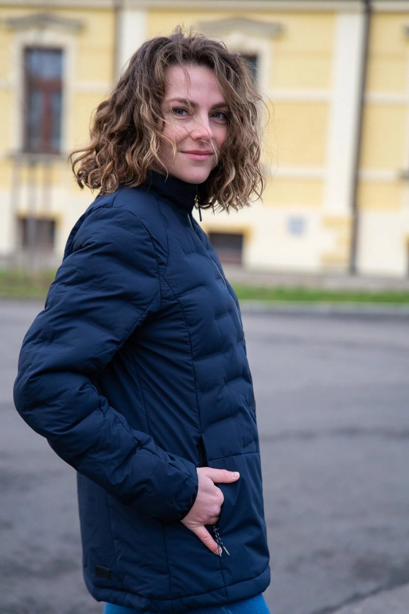 Dameswinterjas Kjelvik Sitaa marineblauw - 44