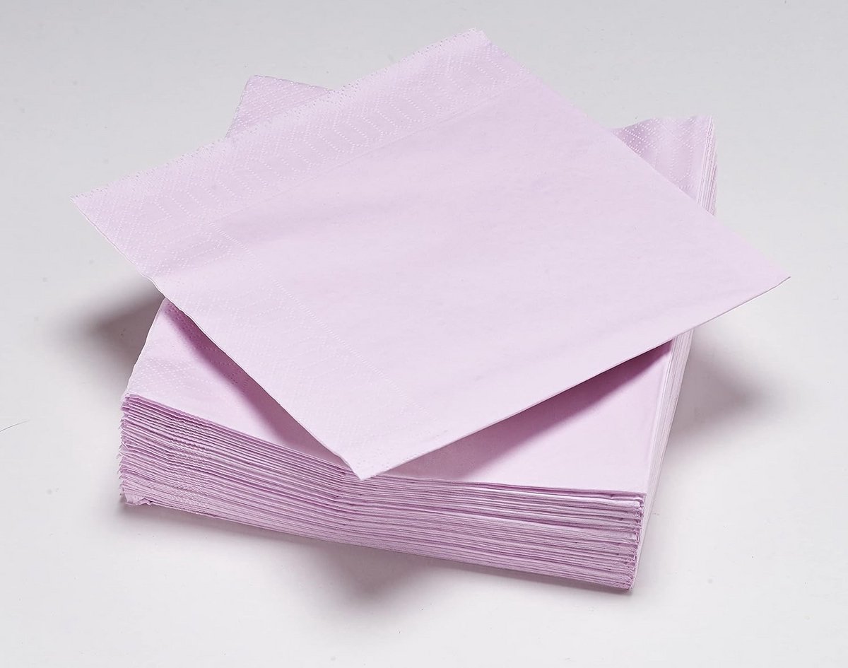 Wegwerpservetten Oudroze 33x33 cm 2-laags FSC Gecertificeerd