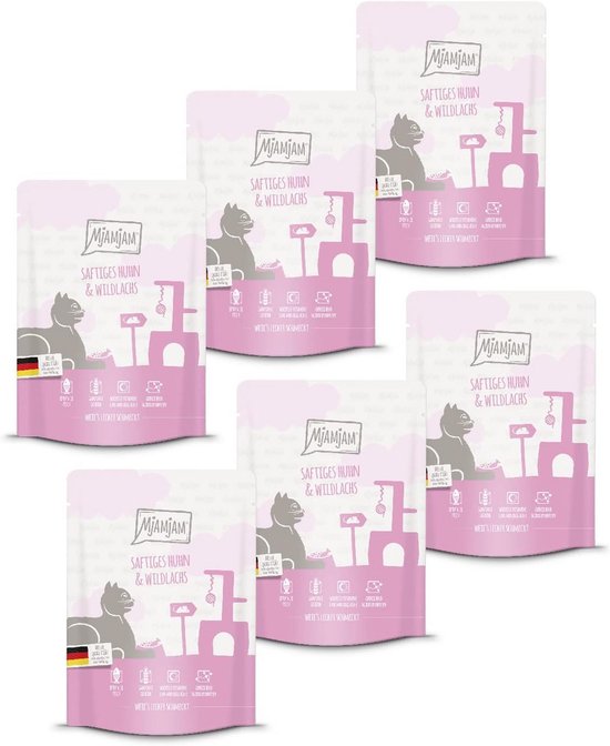 MjAMjAM Wellness 12 x 125 g Kattenvoer Aantrekkelijke prijzen bij