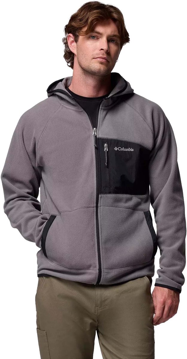 Columbia Fleece Fast Trek™ Overlay Hooded Full Zip - Fashion Wear - Volwassen