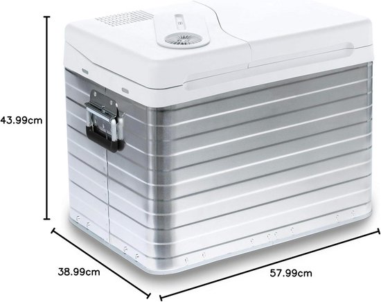 Grote Thermo-elektrische Koelbox 39L met AC/DC Aansluiting en Aluminium Behuizing — afbeelding 5