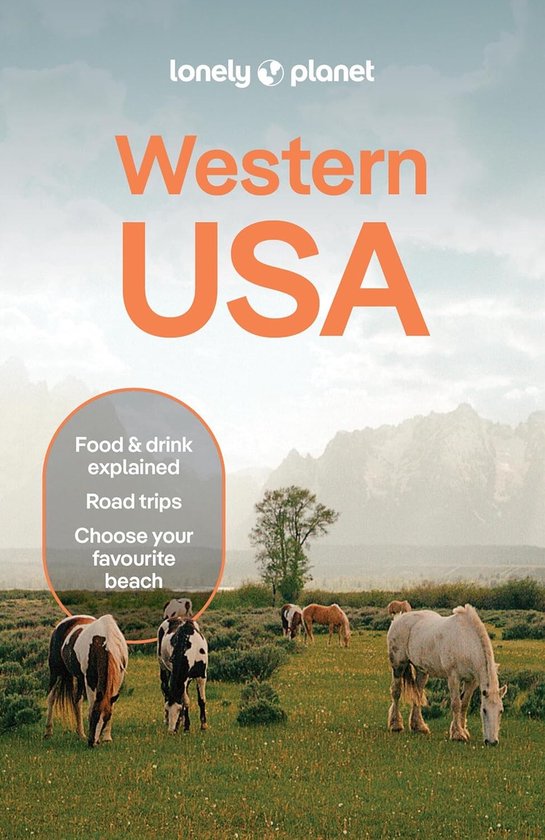 Travel Guide- Lonely Planet Western USA - cover