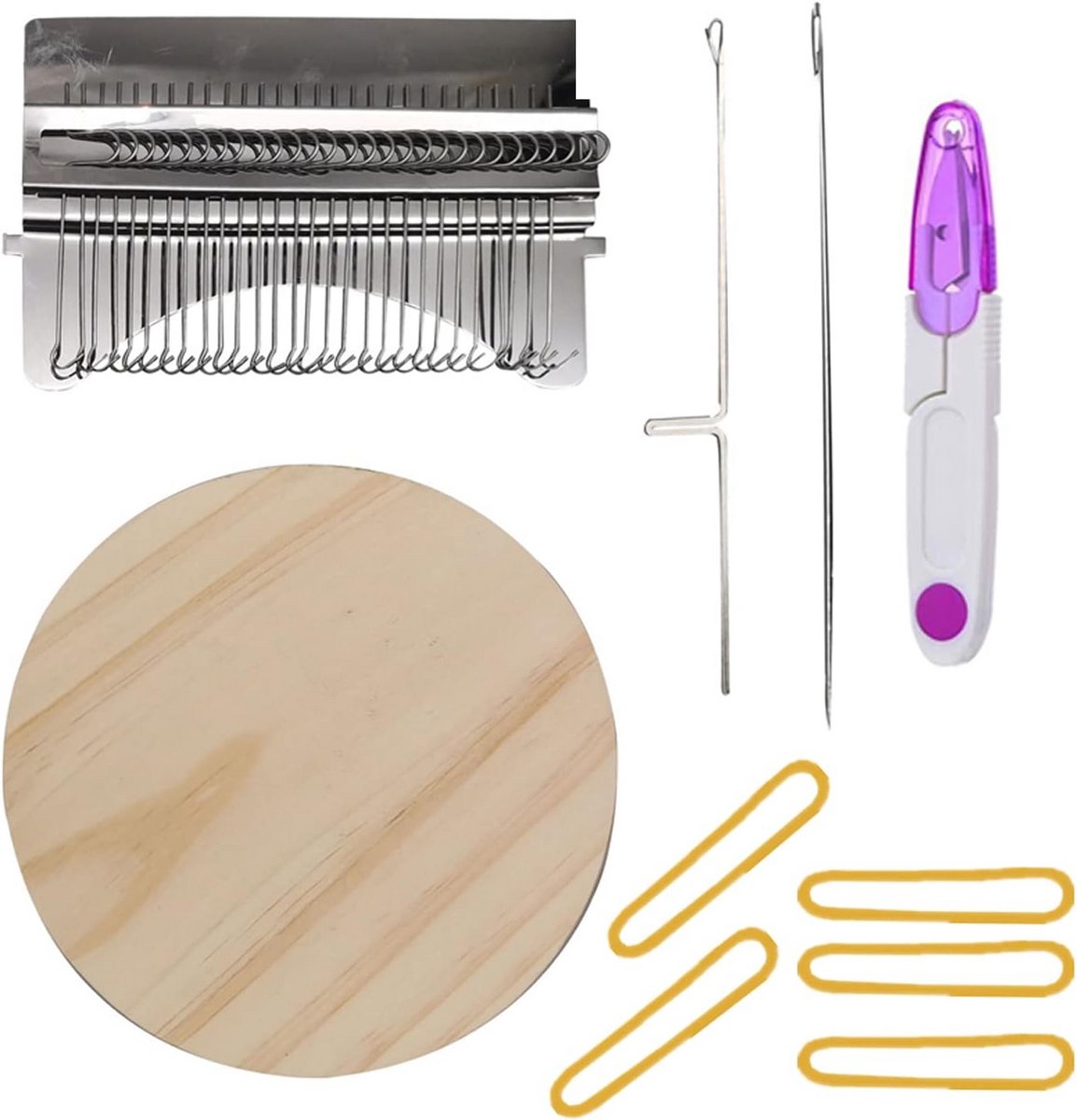 Weefgereedschap Set voor het Herstellen van Gaten in Kleding en Textiel