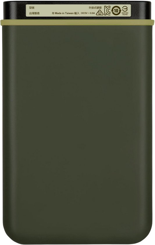 Externe Harde Schijf 2TB 2.5 inch USB 3.0 Schokbestendig Groen — afbeelding 3