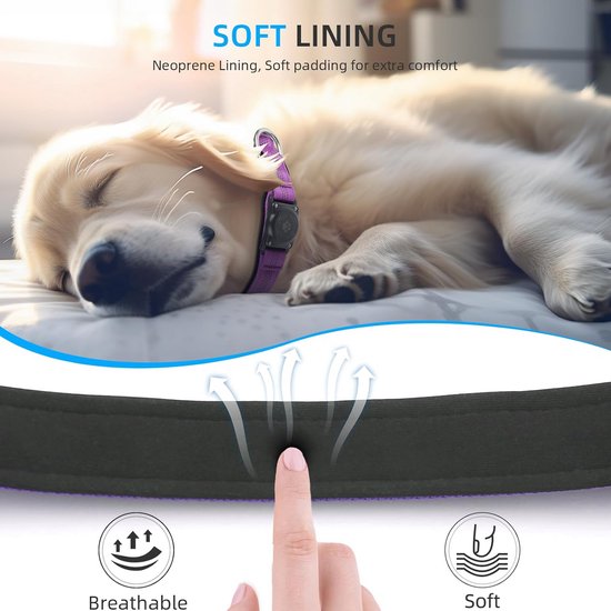 Leren AirTag hanger voor hondenhalsband & sleutel | William Walker Leren AirTag hanger voor hondenhalsband & sleutel | William Walker
