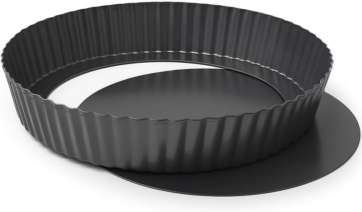 Ronde Taartvorm met Losse Bodem en Antiaanbaklaag - Ø 32 cm
