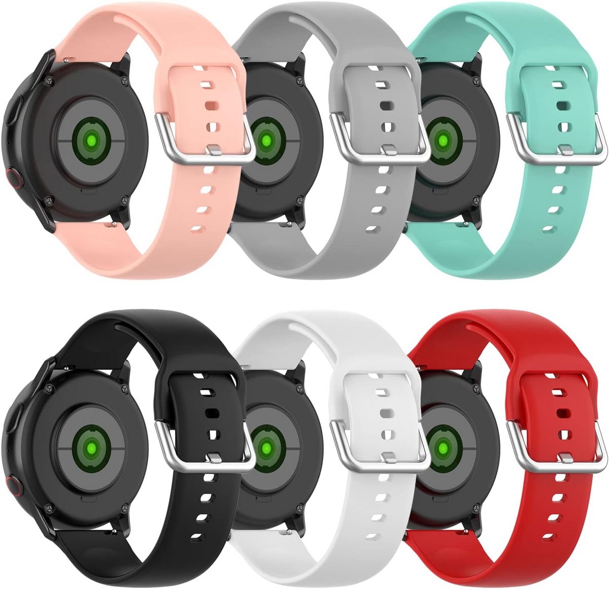 Reserve Horlogeband 22mm Siliconen voor Dames Smartwatches (1.28 Inch Display)