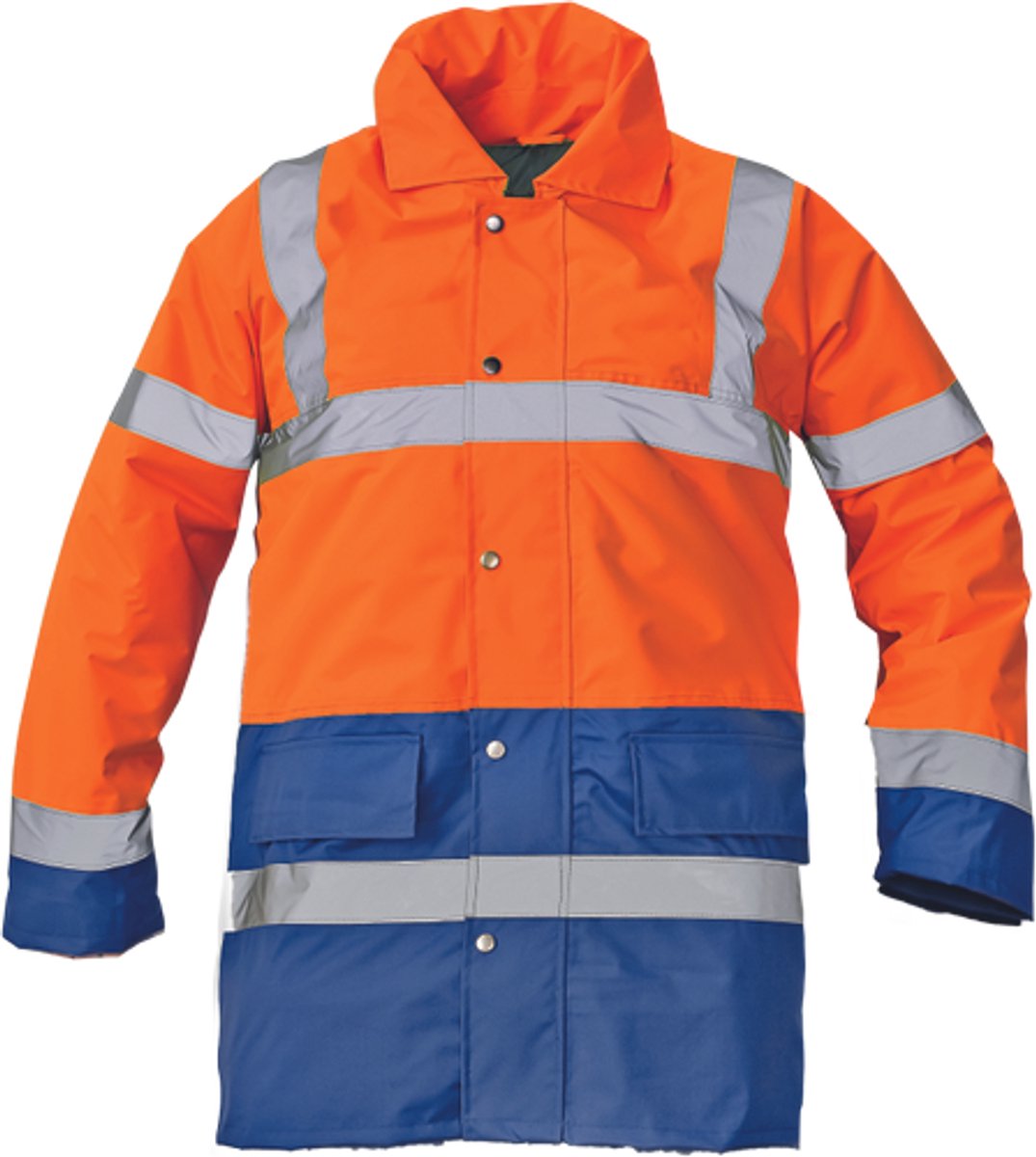 Cerva SEFTON jas 03010073 HV /Koningsblauw Oranje