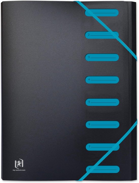 Verstelbare A4 Fan Folder met 8 Posities en Cover - Duurzaam ...