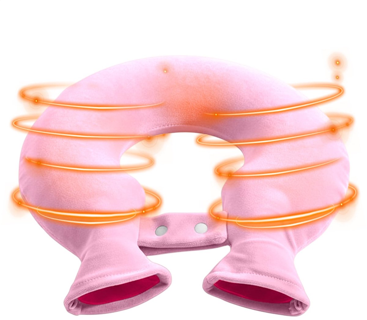 Warmwaterkruik nekband, lekvrije warmere band voor kompressen, schouderfles voor thuis, winter, school, reizen, vakantie, appartement