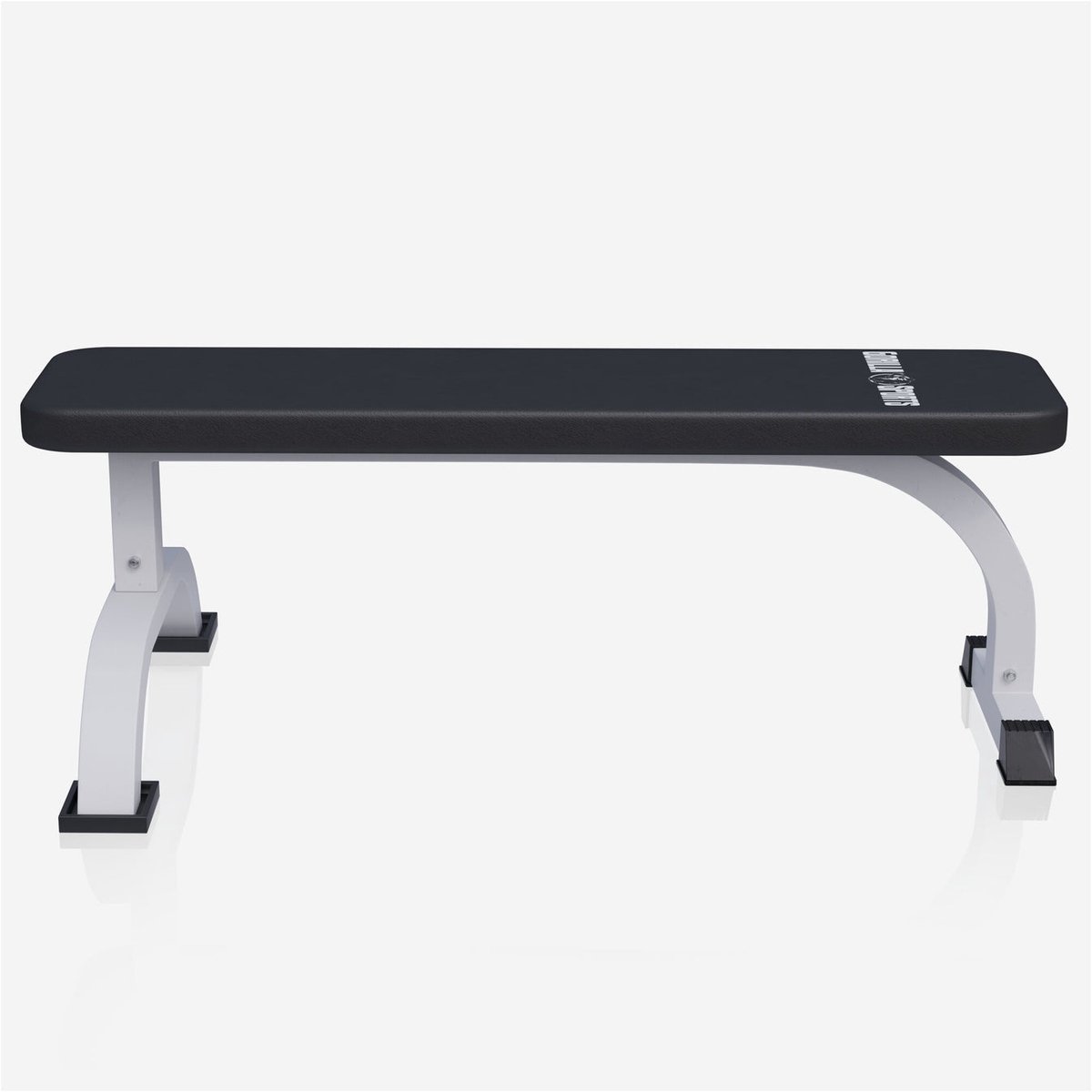 Gorilla Sports - Vlakke fitnessbank - Halterbank- Geschikt voor Dumbell Presses