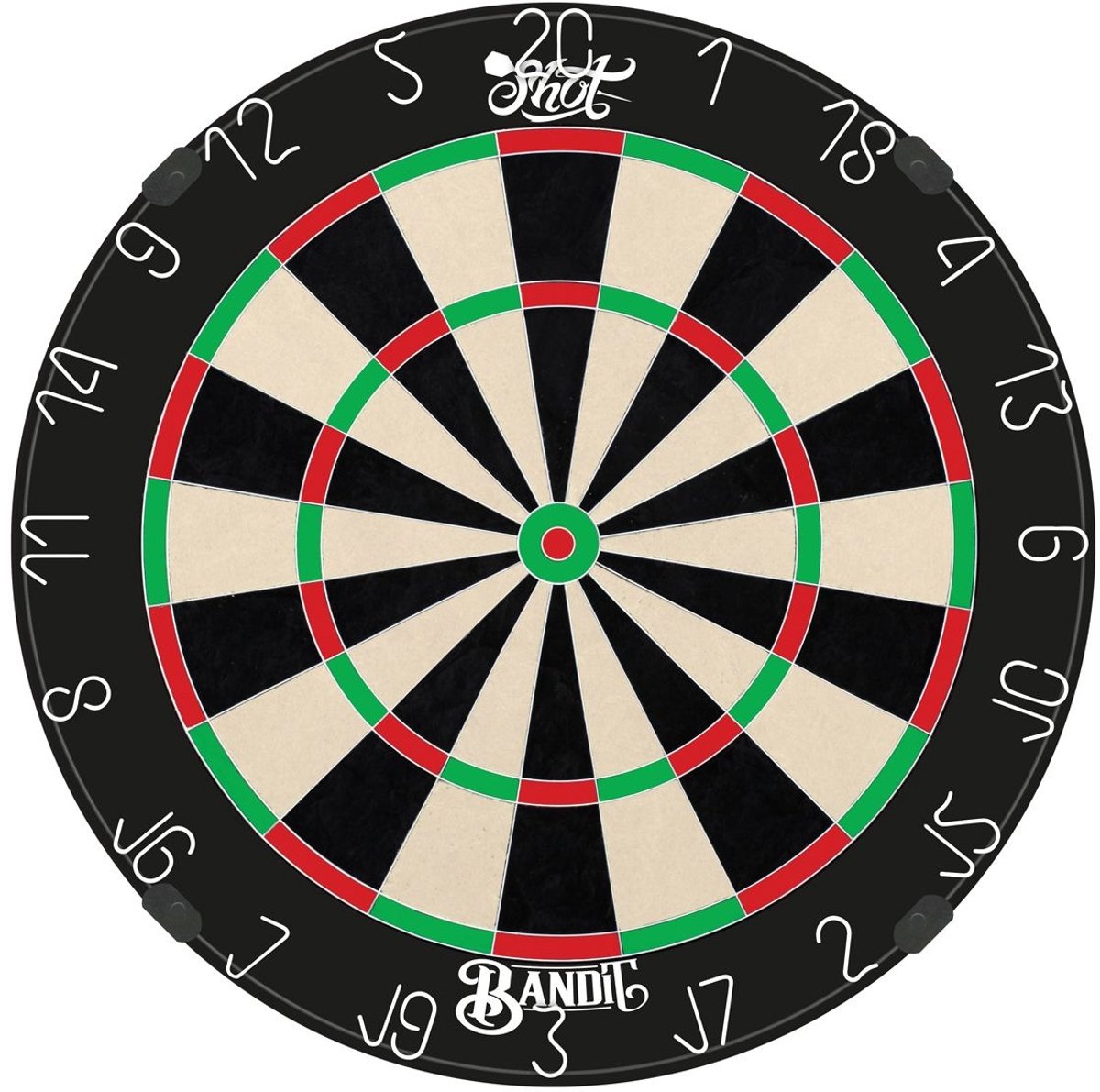 Shot Bandit - Professioneel Dartbord