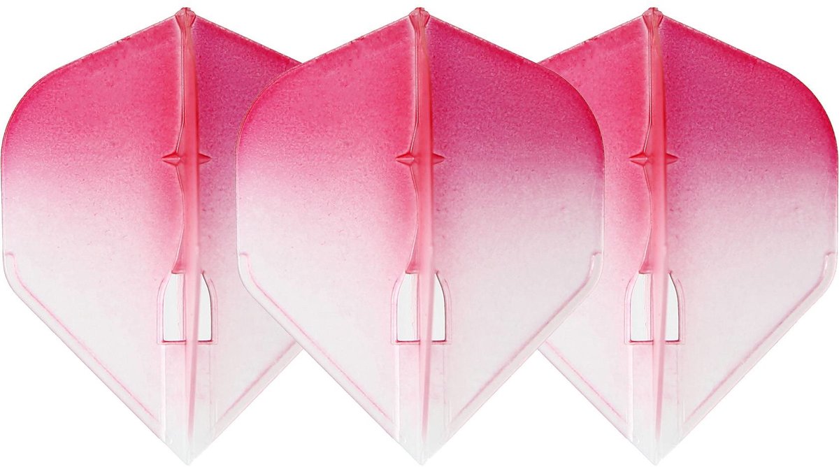 L-Style Champagne L1 Standard 2-Tone CWH×Red - Dart Flights