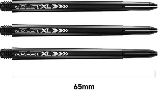 Red Dragon - Joust XL Shafts - 65mm - Zwart van Red Dragon — afbeelding 2