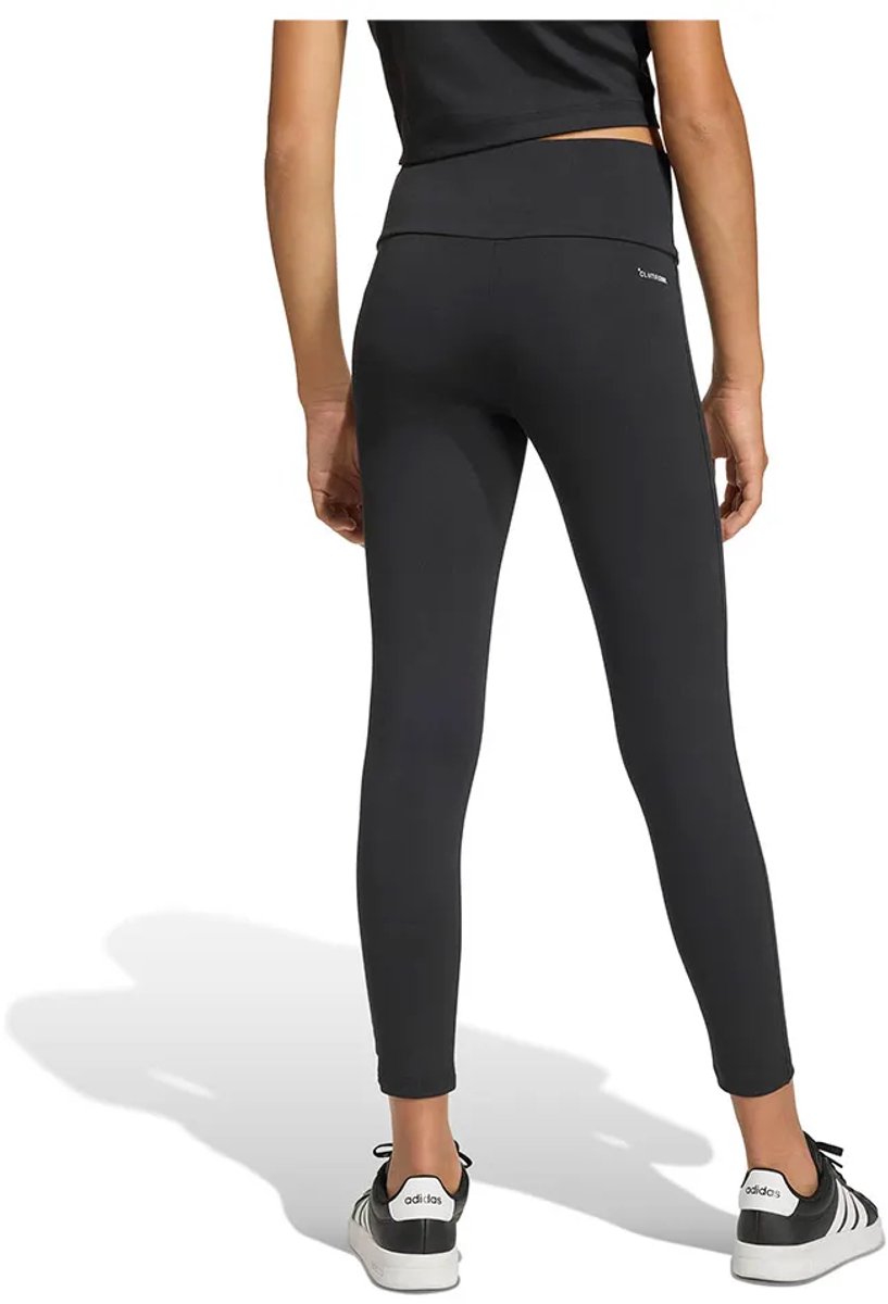 Adidas Seasonals Collegiate Typography 7/8 Leggings 11-12 Years Meisjes Zwart