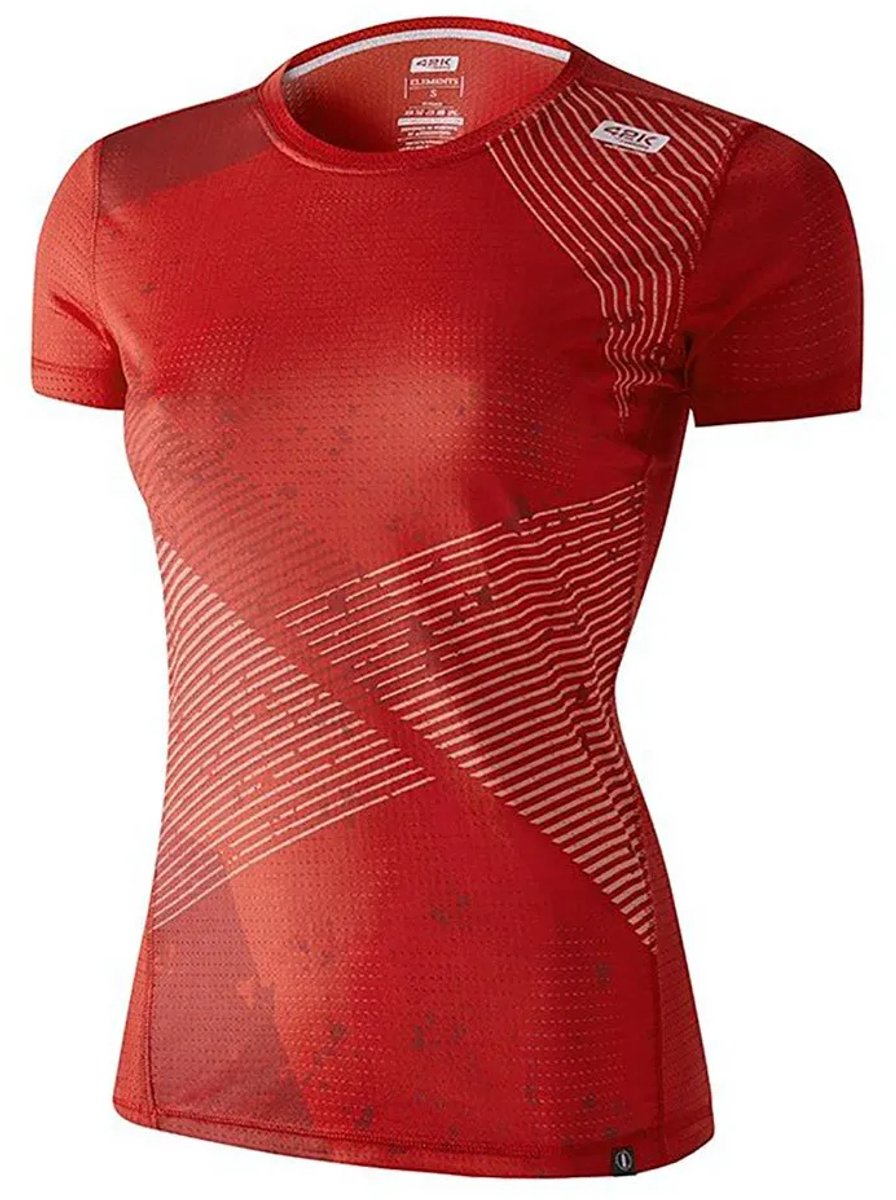 42k Running Elements Recycled T-shirt Met Korte Mouwen Rood S Vrouw