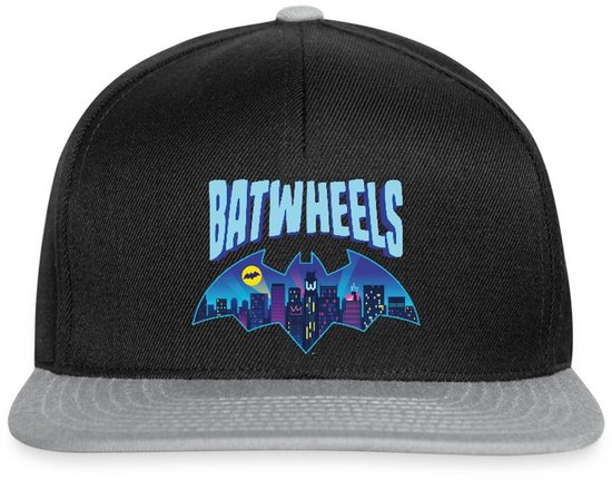 Batwheels Batman-Symbool Met De Skyline Van Gotham