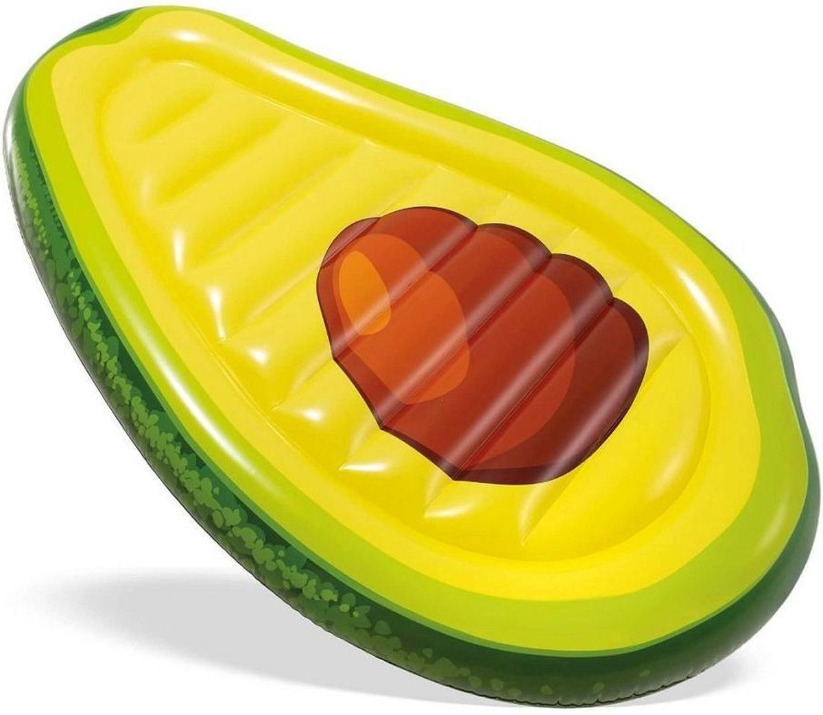 Intex Luchtbed Avocado 168 Cm Vinyl Geel/groen