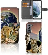 Etui Smartphone Samsung Galaxy S21 FE Bookcase avec Porte-Cartes Predators