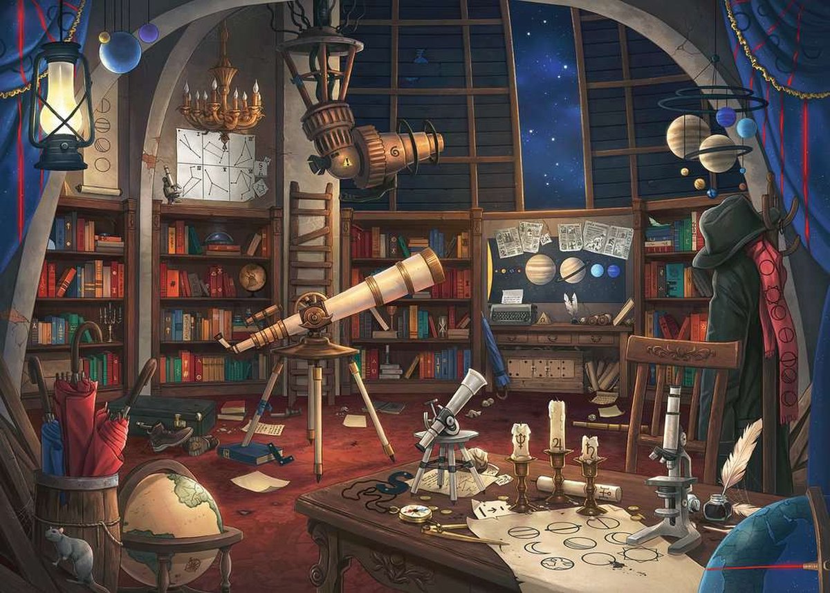 Ravensburger Escape Puzzle 1 Space Observatory - 759 stukjes — afbeelding 7