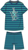 Woody pyjama jongens - octopus - streep - 211-1-PZA-Z/974 - maat 128