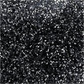 Bio Glitter. zwart. d: 0.4 mm. 10 gr - 1 Doosje