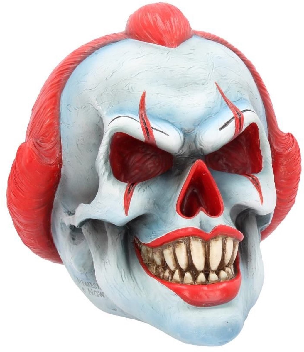 Nemesis Now - Schedels - Griezelige Horrorclown - Beeld - Wit - 18cm
