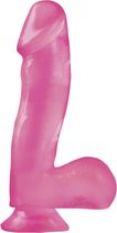 6.5 Dong with Suction Cup - Pink