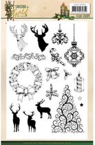 Amy Design - Clearstamp - Christmas in Gold - ADCS10059