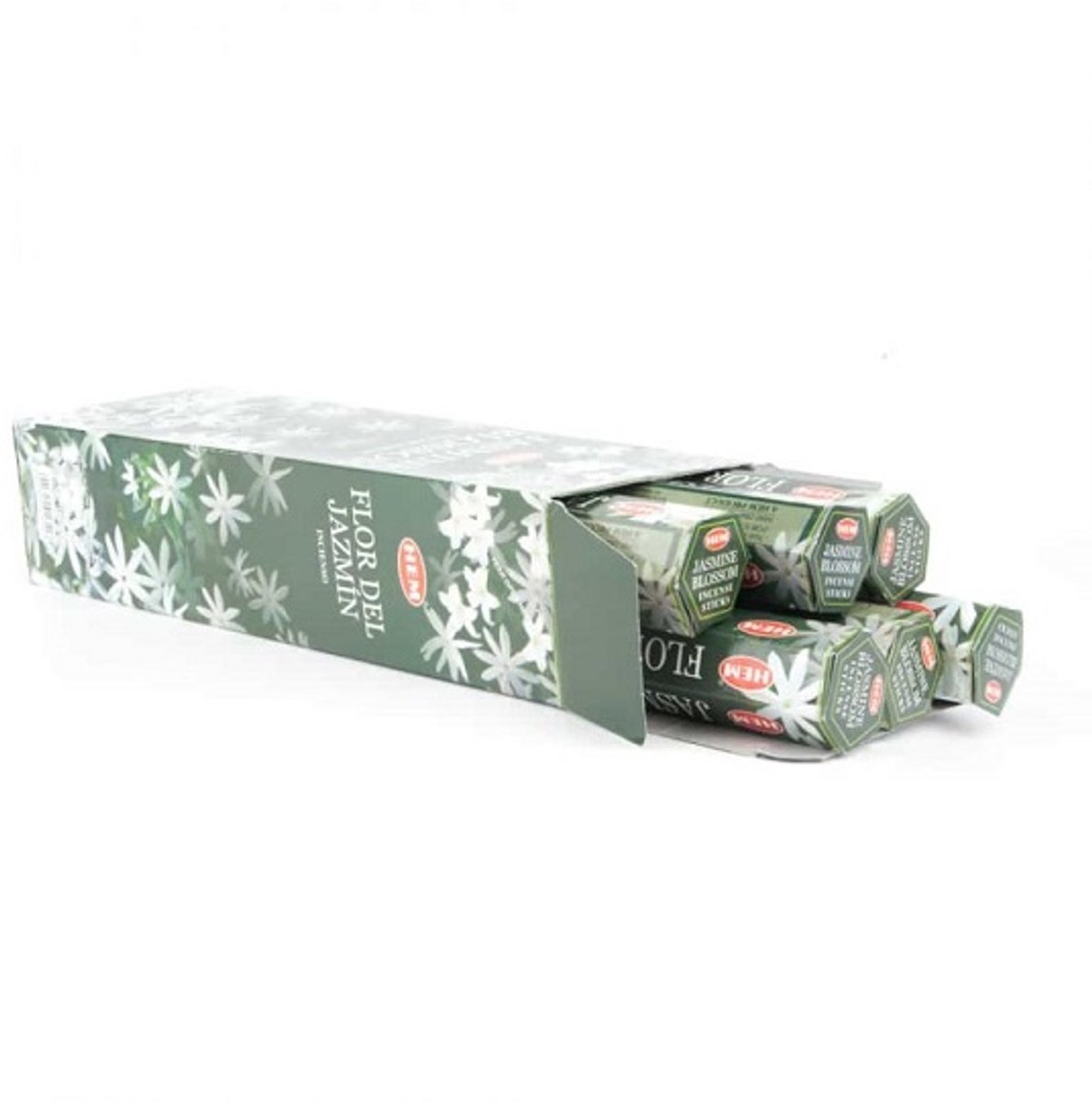 HEM Wierook - Jasmine Blossom - Slof (6 pakjes/120 stokjes) Transparant