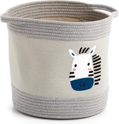 Zeller Present Wasmand kinderkamer zebra - 14288 - Decoratief & Opvouwbaar