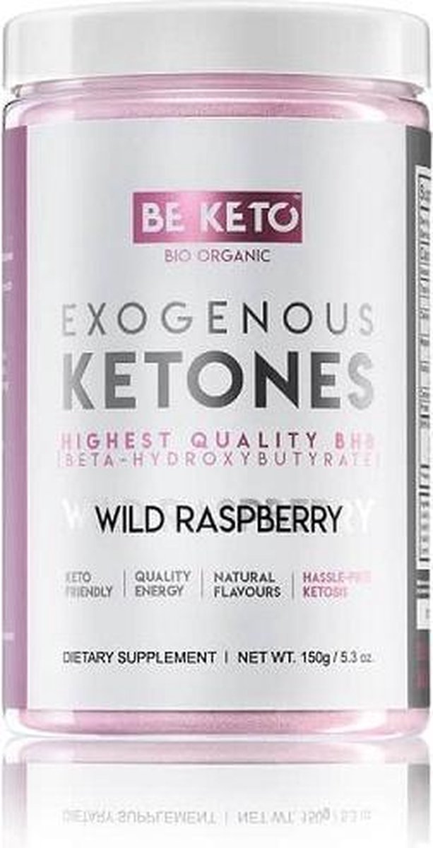 Be Keto Exogenous Ketones Wild Raspberry 1 x 150 gram