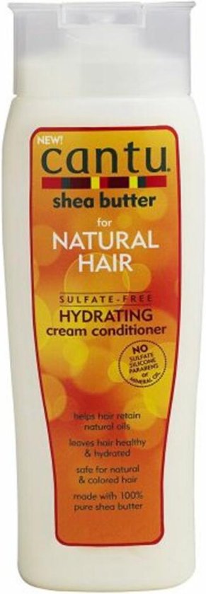 Cantu for Natural Hair Sulfate Free Hydrating Cream Conditioner 400 ml