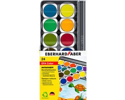 Eberhard Faber verfdoos - Winner - 24 kleuren - inclusief mengpalet - EF-578324