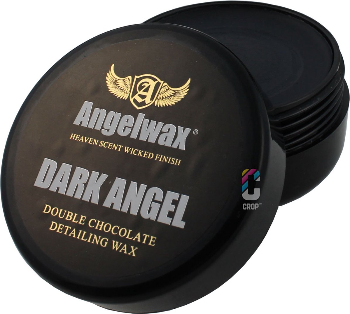 Angelwax Dark Angel 250ml - Black carnauba paste wax - zwarte hoogglans carnauba wax