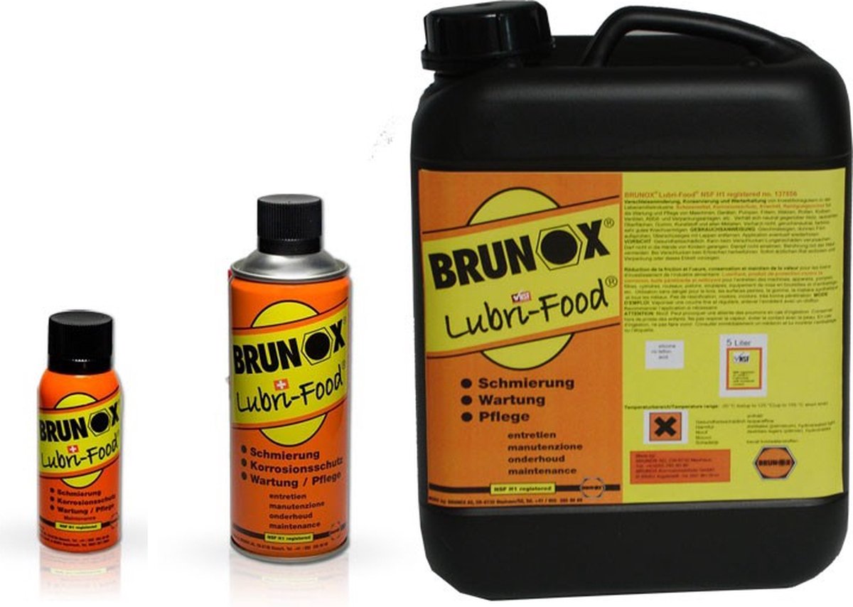BRUNOX Lubri-Food Allround Reinigingsmiddel - 5 liter Blik