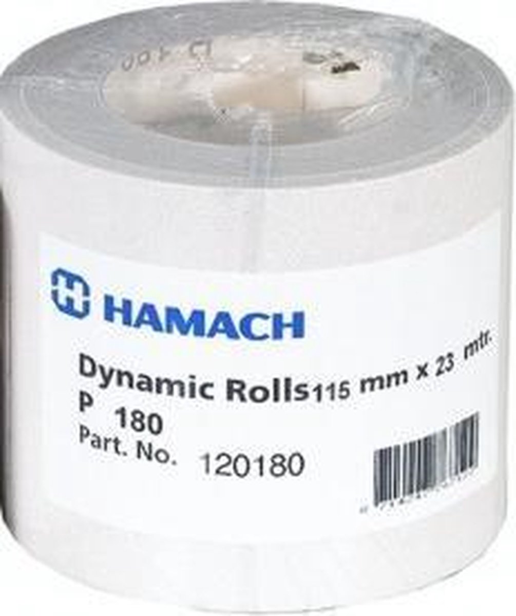HAMACH Dynamic schuurpapier op rol 115 mm x 23 mtr - P150
