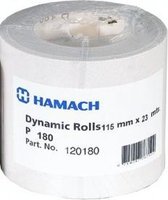 HAMACH Papier abrasif Dynamic op rol 115 mm x 23 m - P150