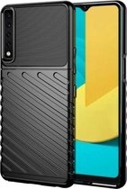 Voor LG Stylo 7 4G Thunderbolt schokbestendige TPU beschermende zachte hoes (zwart)